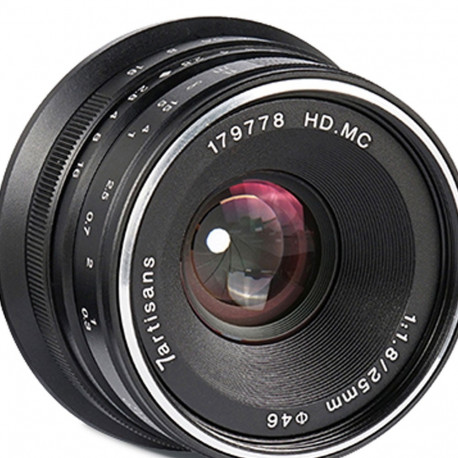 7Artisans 25mm f/1,8 - Fuji X (APS-C)