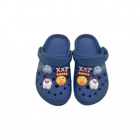 SLIPPERS FOR KIDS BLUE 35SIZE