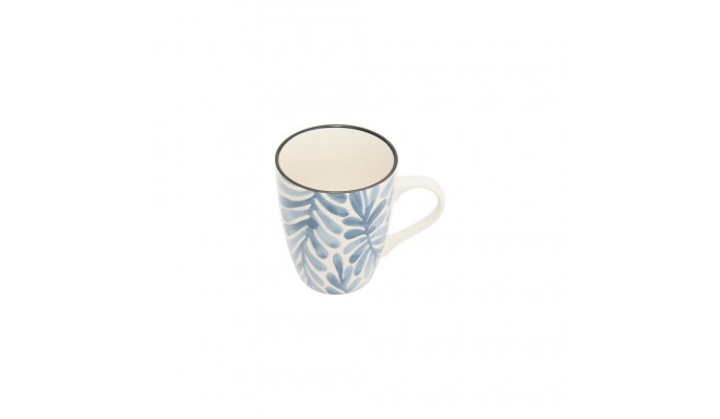MUG 310ML FLORAL BLUE