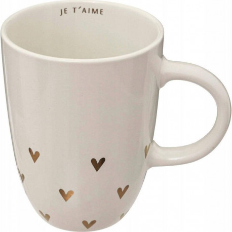 MUG 440ML FRENCH HEARTS