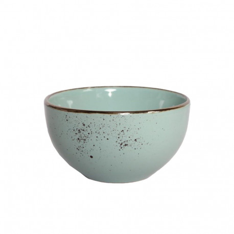 13.8CM 636ML BOWL WITH SPECKLE MINT