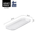 STORAGEBOXLID SMARTST COMPACT läbipaistev slim
