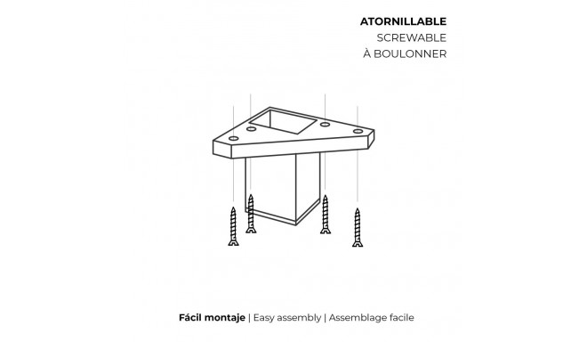 ABS jalg 40x40 L60 must