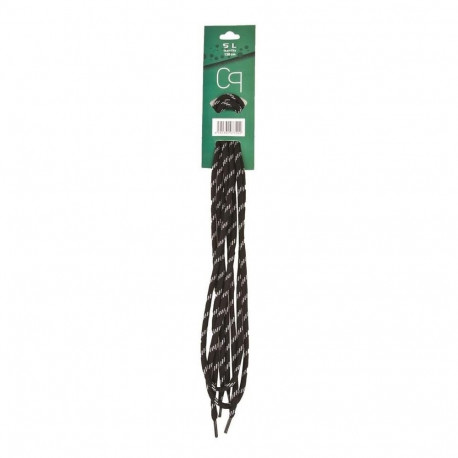 LACES SL BLACK-GRAY 130CM