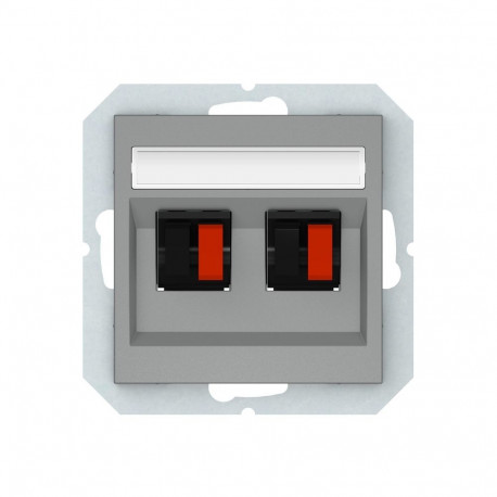 AUDIO SOCKET GREY GL04-02 QR1000