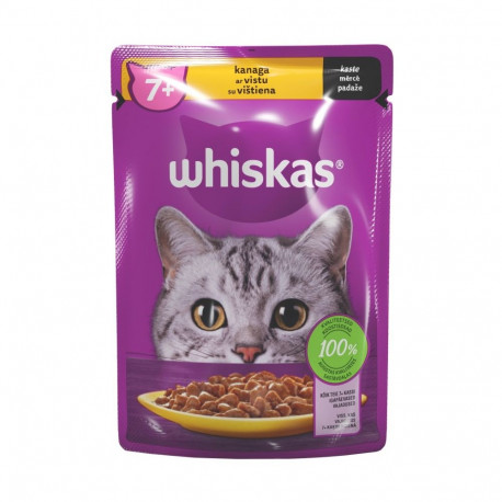 Whiskas 7+ kana 85g märgtoit