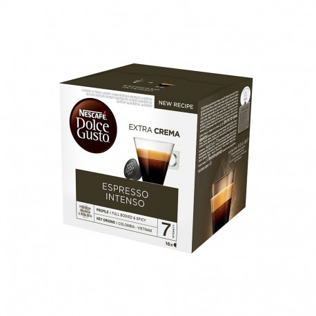 Kohvikapslid NESCAFE Dolce Gusto Espresso Intenso, 7 g, 16 tk/pk