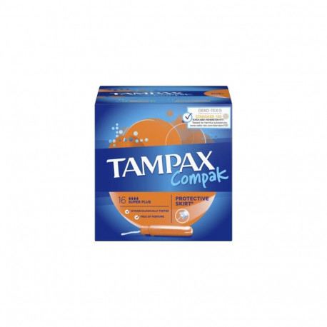TAMPAX tampoonid Compak Super Plus 16tk