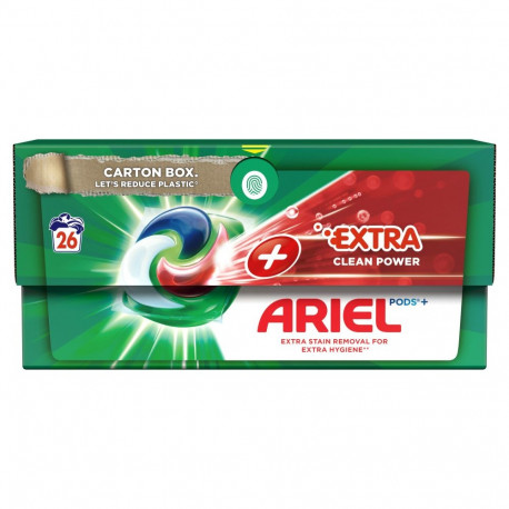 Geelkapslid ARIEL Extra Clean 26tk