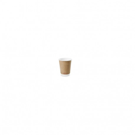 Kohvitops VEGWARE, kahekordne, kraft, 360ml, 25tk