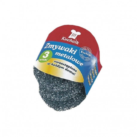 Küürimiskäsn metallist Kuchcik, 3 tk (2 tk)