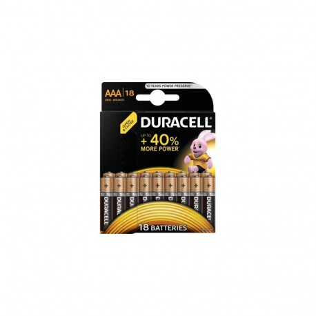 Patarei DURACELL AAA, 18tk