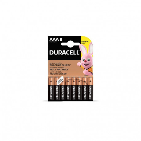Patareid Duracell AAA LR03, 8 tk