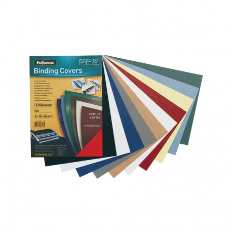 Köitekartong Fellowes Delta, A4, 270 g/m2, 100tk, must