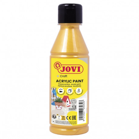 Akrüülvärv JOVI, 250ml, kuldne