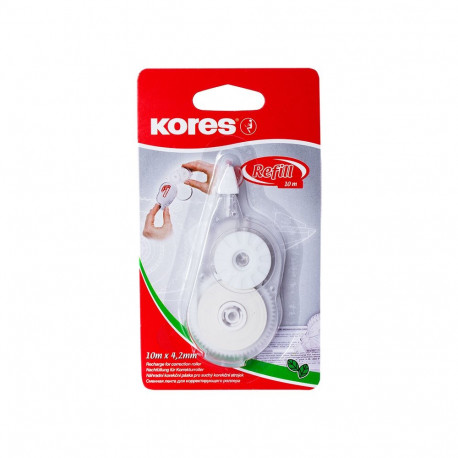 Korrektuurlint Kores Refill Roller 4,2mm x 10m, varukassett