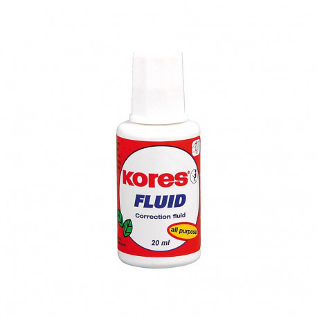 Korrektuurvärv Kores Fluid pintsliga, 20ml