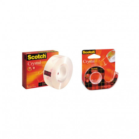Teip 3M Scotch Crystal  kristallselge 600 19mmx33m