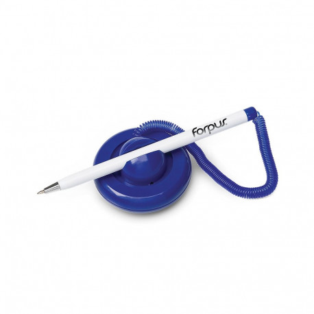 Kliendipastapliiats Forpus Table-Pen korpus sinine/valge, tint sinine