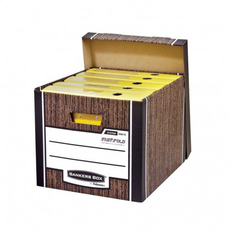 Arhiivikast Fellowes Woodgrain, 325x285x385mm, 2 tk