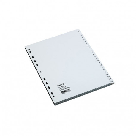 Vahelehed Bantex Strong Line A4, plastik 1-100