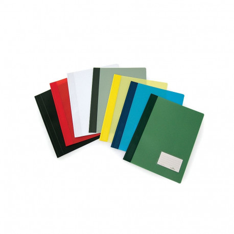 Kiirköitja Durable Duralux A4, visiitkaarditasku, punane