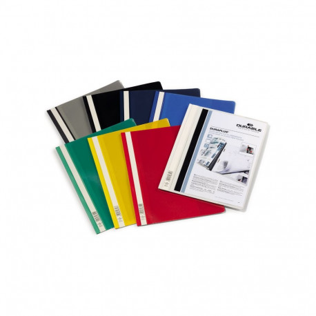 Kiirköitja Durable Duraplus A4, esikaanetasku, roheline (2 tk)