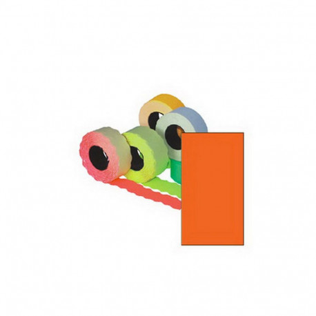 Markeerimislindid 26x16mm, oranž, kandiline, 5tk