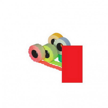 Markeerimislindid 26x16mm, punane/kandiline, 5 tk