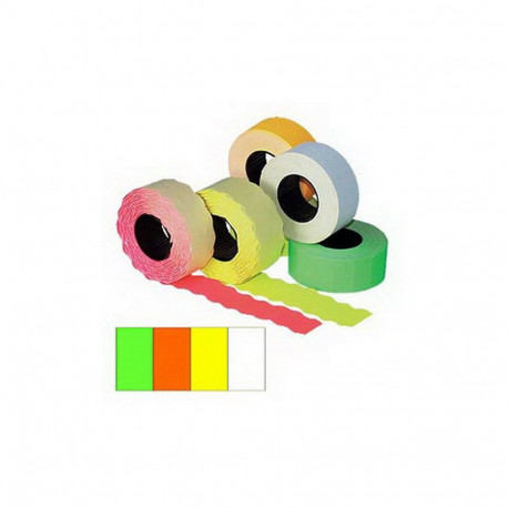 Markeerimislindid 26x16mm, kollane/kandiline, 5 tk