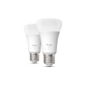 Philips Hue W 1100 A60 2P EU | E27 | 9.5 W | Soft white light | Bluetooth and Zigbee
