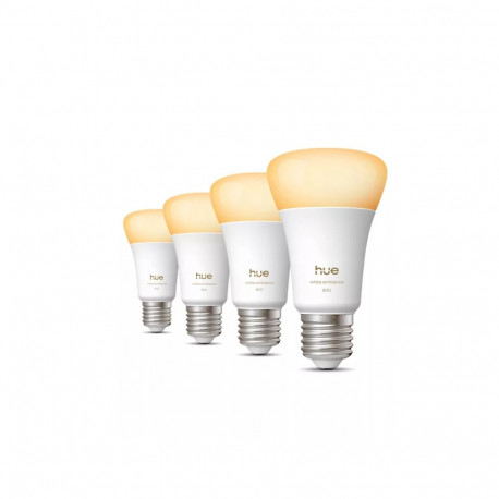 Philips Hue WA 810 A60 4P EU | E27 | 6 W | soe kuni külm valge valgus | Bluetooth ja Zigbee