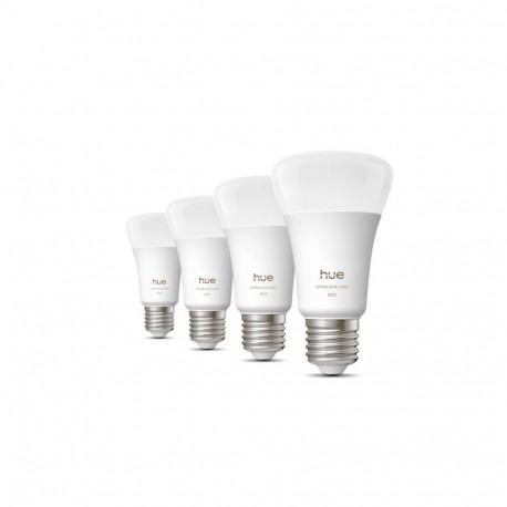 Philips Hue WCA 810 A60 E27 4P EU | E27 | 6 W | valge ja värviline valgus | Bluetooth ja Zigbee
