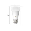 Philips Hue WA 1100 A60 1P EU | E27 | 8.1 W | Warm to cool white light | Bluetooth and Zigbee