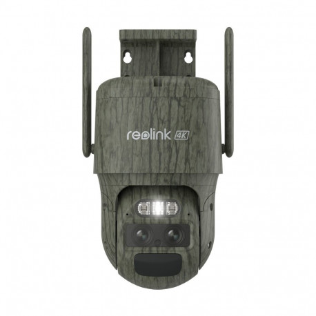 Reolink 4G LTE Dual-Lens Battery Security Camera | Trackmix Series G770 Camouflage | PTZ | 8 MP | F2