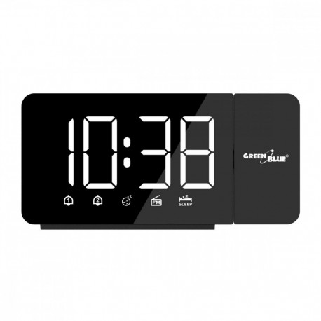 The GreenBlue GB172 is a multifunctional digital LED alarm clock radio known for it