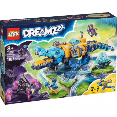 LEGO DREAMZzz 71512 Krokotiilisukellusvene