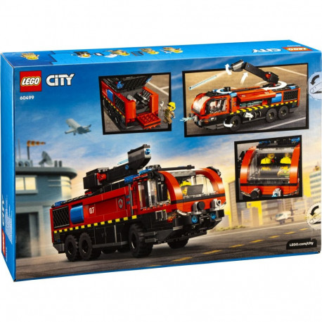 LEGO City Fire 60499 Lentokentän paloauto