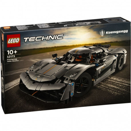 LEGO Technic 42173 - Harmaa hyperauto Koenigsegg Jesko Absolut