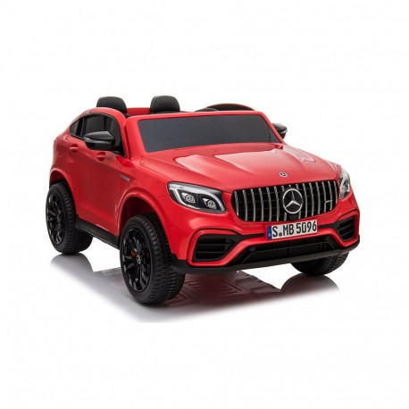 Auto na Akumulator Mercedes GLC 63S Dwuosobowy LED MP3 Czerowny Lakierowany