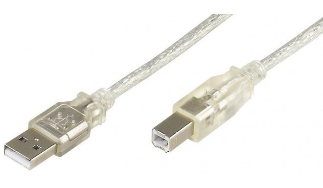 Vivanco кабель Promostick USB 2.0 A-B 1.8м (25411)
