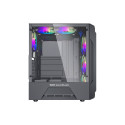 Darkflash LEO computer case (black)