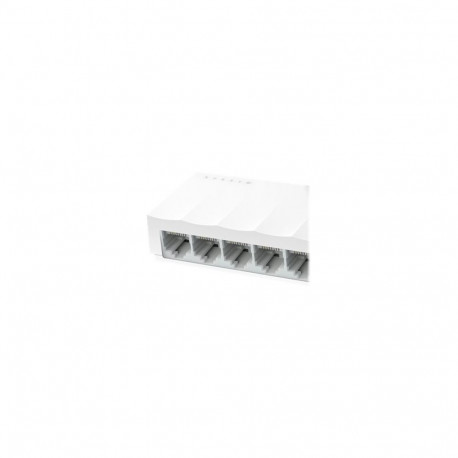 TP-LINK LiteWave 5-Port 10/100M Desktop Switch 5 10/100M RJ45 Ports Desktop Plastic Case