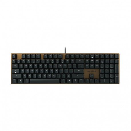 Cherry klaviatuur KC 200 MX juhtmega EU-asetus MX2A Silent Red, must/pronks