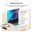 "StarTech 4-PORT USB-C HUB COMPACT"