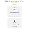 "StarTech 4-PORT USB-C 10GBPS HUB"