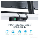 "StarTech 7 PORT RUGGED USB HUB"