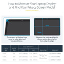 "StarTech 14IN LAPTOP PRIVACY SCREEN"