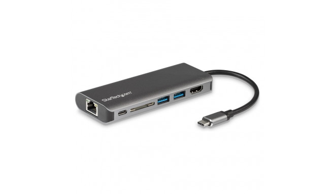 StarTech multiport-adapter USB-C SD-kaardilugejaga
