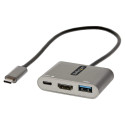 "D StarTech USB C MULTIPORT ADAPTER PD 4K"